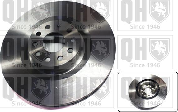 Quinton Hazell BDC5575 - Тормозной диск abcparts.ee