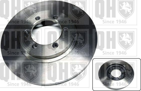 Quinton Hazell BDC5108 - Тормозной диск abcparts.ee