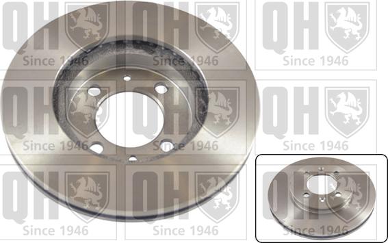 Quinton Hazell BDC3471 - Тормозной диск abcparts.ee