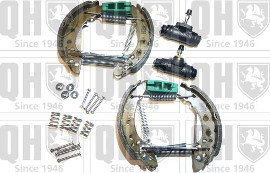 Quinton Hazell BS629K1 - Комплект тормозных колодок, барабанные abcparts.ee