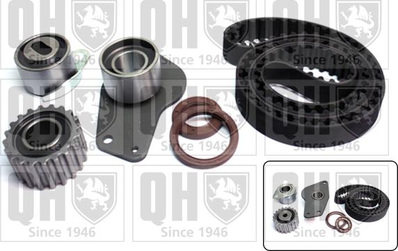 Quinton Hazell QBK267P - Комплект зубчатого ремня ГРМ abcparts.ee