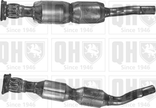 Quinton Hazell QCAT90890H - Катализатор abcparts.ee