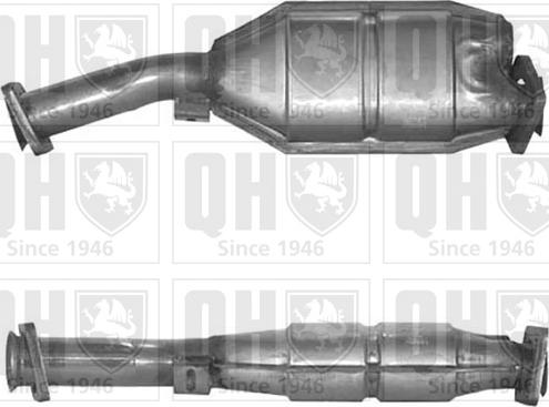 Quinton Hazell QCAT90743 - Катализатор abcparts.ee