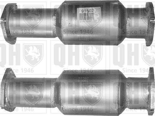 Quinton Hazell QCAT91502H - Катализатор abcparts.ee