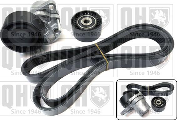 Quinton Hazell QDK130 - Поликлиновый ременный комплект abcparts.ee