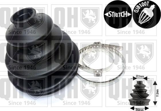 Quinton Hazell QJB8040 - Пыльник, приводной вал abcparts.ee