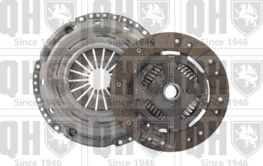 Quinton Hazell QKT4871AF - Комплект сцепления abcparts.ee