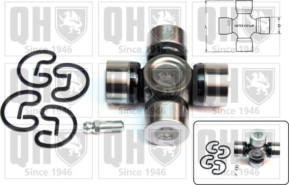 Quinton Hazell QL102 - Осевая шестерня, уравнив. конич. зубч. колесо - дифференциал abcparts.ee