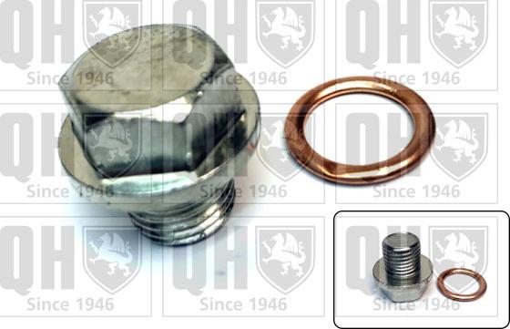 Quinton Hazell QOC1012 - Sulgurkruvi, õlivann abcparts.ee