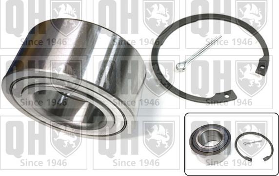 Quinton Hazell QWB1545 - Комплект подшипника, ступицы колеса abcparts.ee