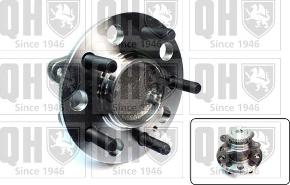 Quinton Hazell QWB1568 - Комплект подшипника, ступицы колеса abcparts.ee
