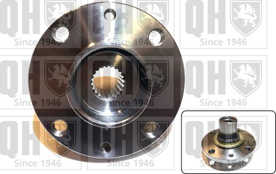 Quinton Hazell QWH128 - Ступица колеса, поворотный кулак abcparts.ee