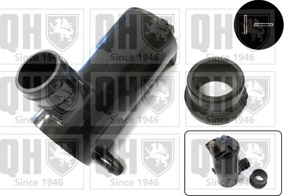 Quinton Hazell QWP003 - Водяной насос, система очистки окон abcparts.ee