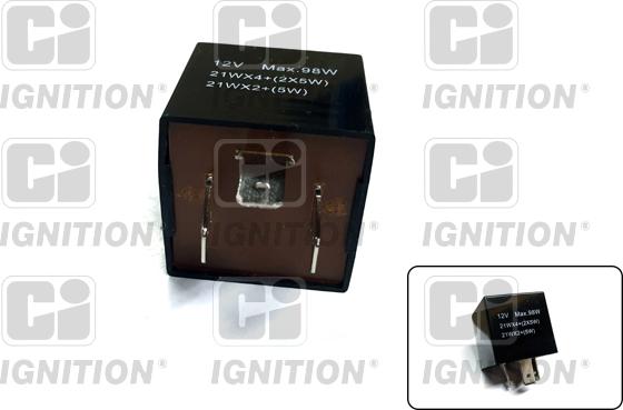 Quinton Hazell XFL117 - Прерыватель указателей поворота abcparts.ee