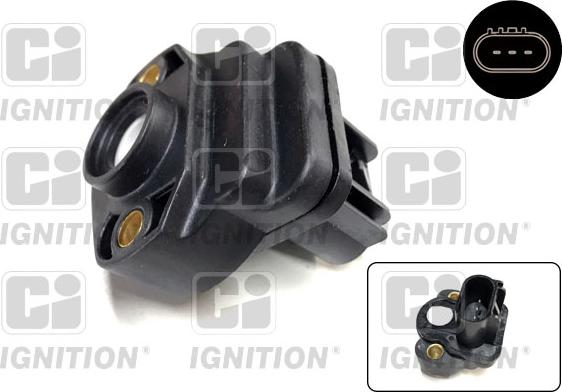 Quinton Hazell XPOT418 - Датчик положения дроссельной заслонки abcparts.ee