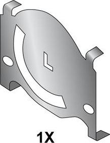 Raicam 12079651 - Комплектующие для колодок дискового тормоза abcparts.ee