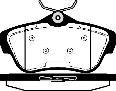 Raicam RA.0912.0 - Тормозные колодки, дисковые, комплект abcparts.ee