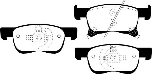 Raicam RA.0120.0 - Тормозные колодки, дисковые, комплект abcparts.ee