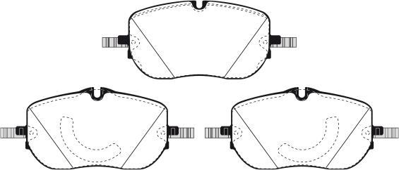 Raicam RA.1353.0 - Тормозные колодки, дисковые, комплект abcparts.ee