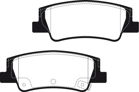 Raicam RA.1376.0 - Тормозные колодки, дисковые, комплект abcparts.ee