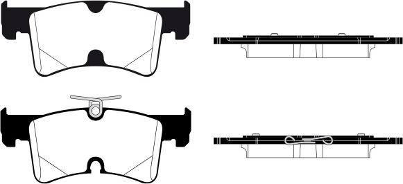 Raicam RA.1240.0 - Тормозные колодки, дисковые, комплект abcparts.ee