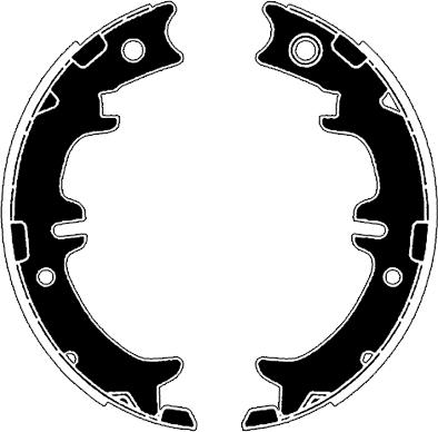 Raicam RA28860 - Комплект тормозов, ручник, парковка abcparts.ee