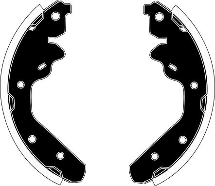 Raicam RA27960 - Комплект тормозных колодок, барабанные abcparts.ee