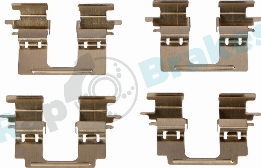 RAP BRAKES R-U0187 - Комплектующие для колодок дискового тормоза abcparts.ee