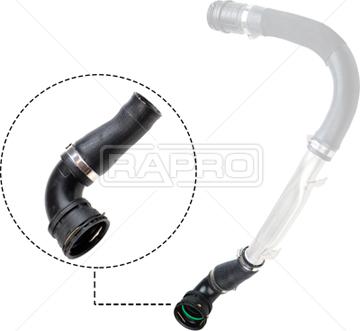 Rapro R18527 - Трубка, нагнетание воздуха abcparts.ee