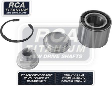 RCA France RCAK1407 - Комплект подшипника, ступицы колеса abcparts.ee