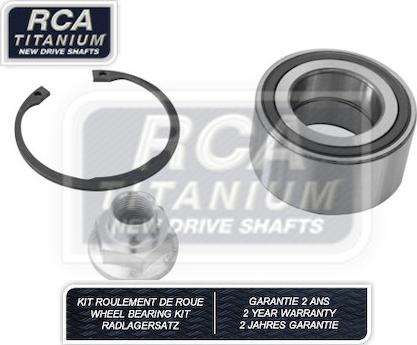 RCA France RCAK1199 - Комплект подшипника, ступицы колеса abcparts.ee