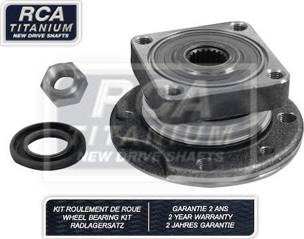 RCA France RCAK1392 - Комплект подшипника, ступицы колеса abcparts.ee