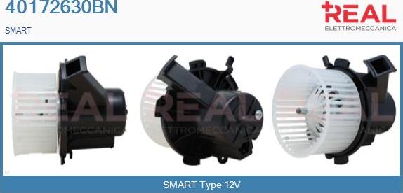 REAL 40172630BN - Вентилятор салона abcparts.ee