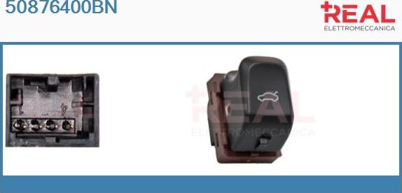 REAL 50876400BN - Кнопка запирания двери, фиксатор abcparts.ee