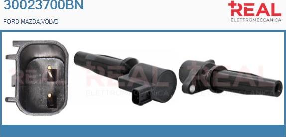 REAL 30023700BN - Катушка зажигания abcparts.ee