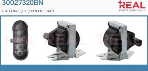 REAL 30027320BN - Катушка зажигания abcparts.ee
