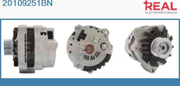 REAL 20109251BN - Генератор abcparts.ee