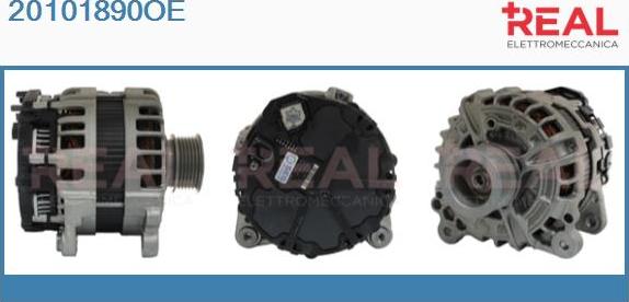 REAL 20101890OE - Генератор abcparts.ee