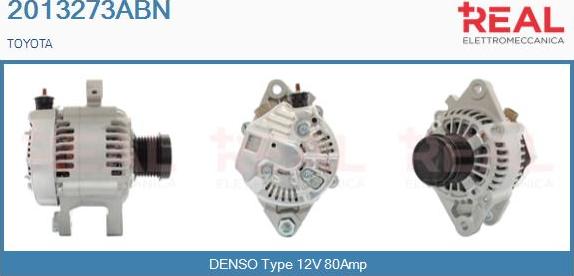REAL 2013273ABN - Генератор abcparts.ee