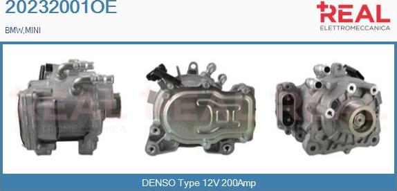REAL 20232001OE - Пусковой генератор abcparts.ee