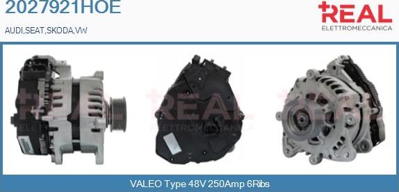REAL 2027921HOE - Пусковой генератор abcparts.ee