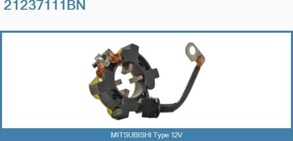 REAL 21237111BN - Щеткодержатель стартера abcparts.ee