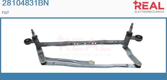 REAL 28104831BN - Система тяг и рычагов привода стеклоочистителя abcparts.ee