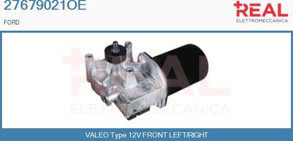 REAL 27679021OE - Двигатель стеклоочистителя abcparts.ee