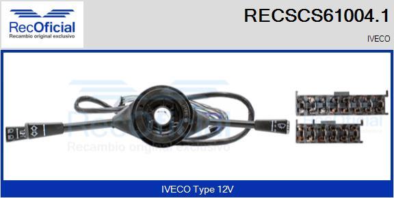 RECOFICIAL RECSCS61004.1 - Выключатель на рулевой колонке abcparts.ee