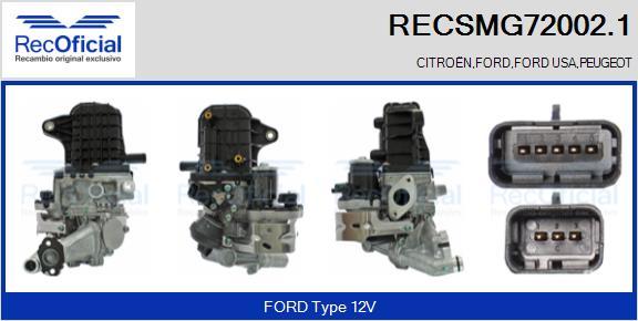 RECOFICIAL RECSMG72002.1 - Модуль возврата ОГ abcparts.ee