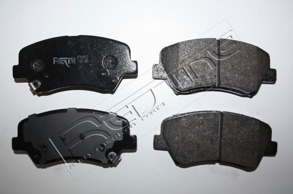 Red Line 27HY077 - Тормозные колодки, дисковые, комплект abcparts.ee