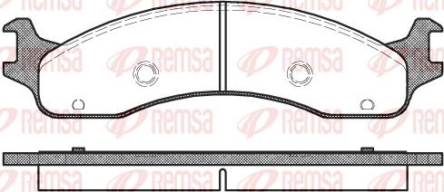 BENDIX MKD655 - Тормозные колодки, дисковые, комплект abcparts.ee