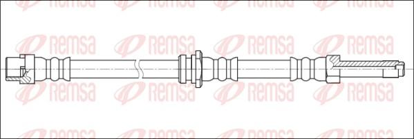 Remsa G1901.91 - Тормозной шланг abcparts.ee