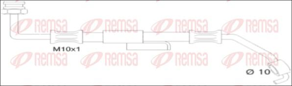 Remsa G1903.78 - Тормозной шланг abcparts.ee